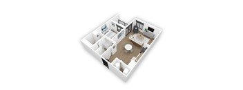 One bedroom one bathroom