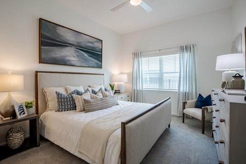 bedrooms at the district flats apartments ma