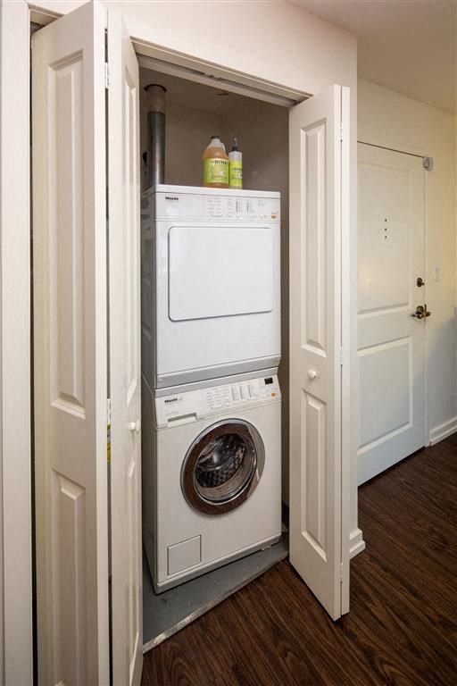 In-unit washer and dryer