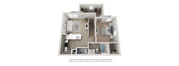 A1A Floorplan at Emerson at Trace, San Marcos, Texas