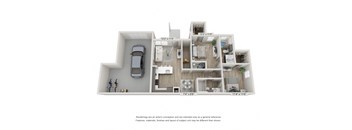 B1B Floorplan at Emerson at Trace, Texas, 78666