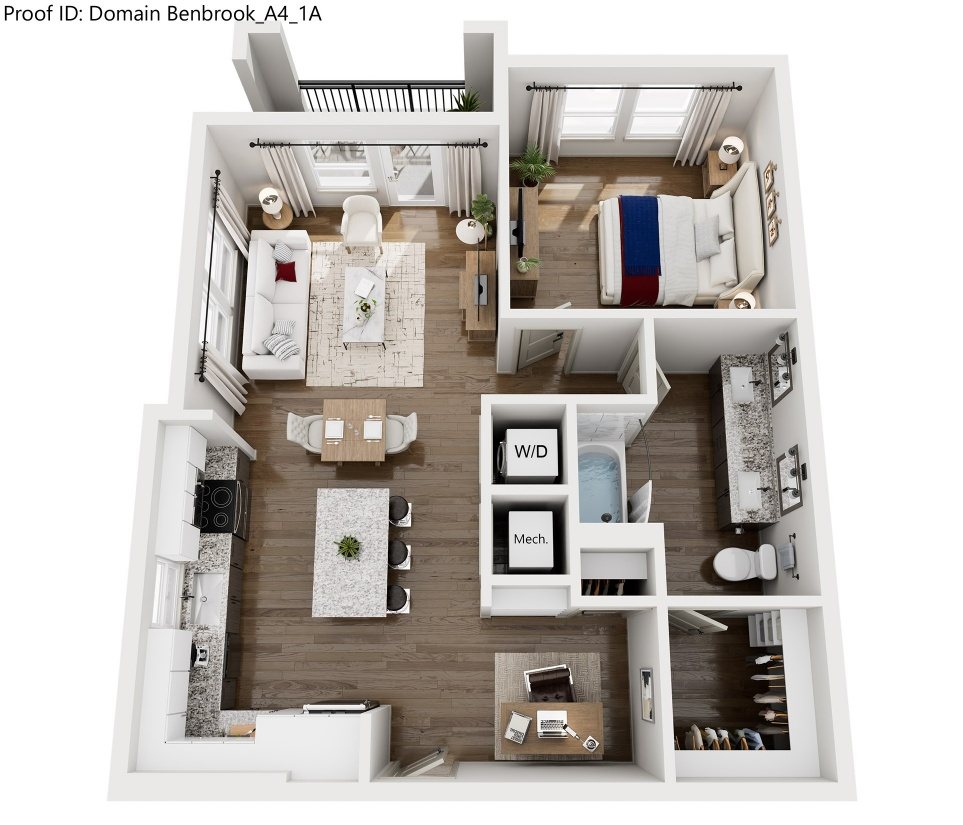 A4 Floor Plan Image