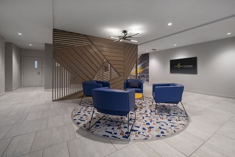 New Lobby Area at The 6Hundred