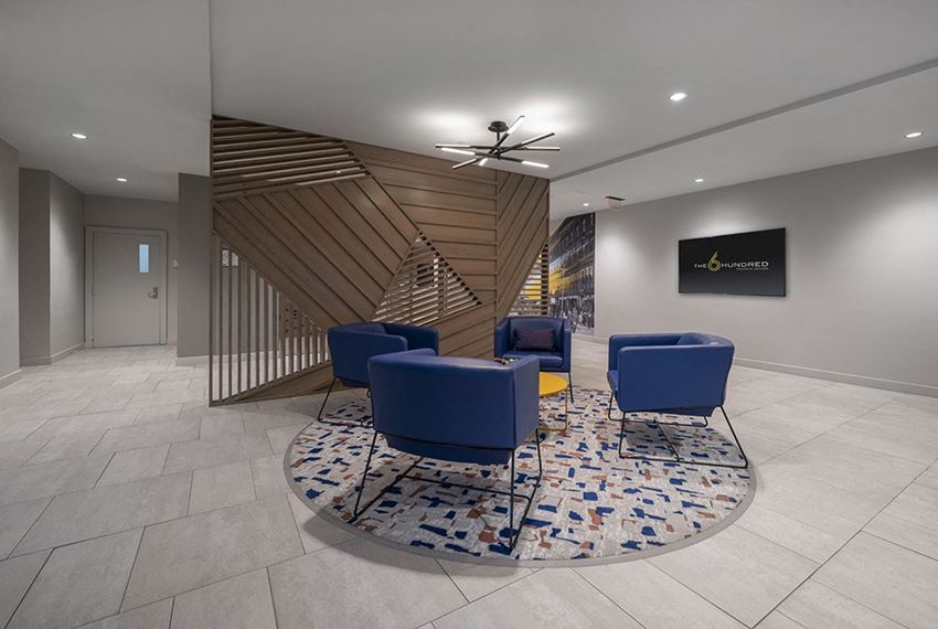New Lobby Area at The 6Hundred