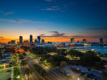 Night View Night View at Vista Brooklyn, Jacksonville, 32202 - Photo Gallery 3