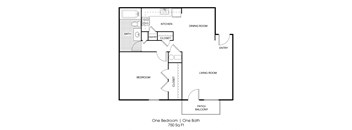 1 bedroom 1 bathroom floor plan