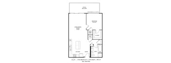 A24 Floorplan at Grey House, Houston, Texas