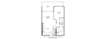 A7 Floorplan at Grey House, Houston, TX