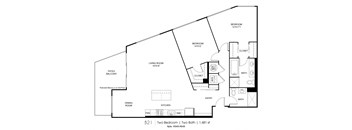 B21 Floorplan at Grey House, Houston, Texas