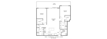 B22 Floorplan at Grey House, Houston, 77027