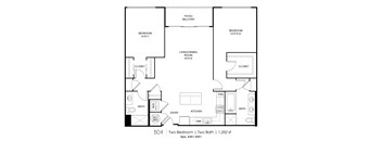 B4 Floorplan at Grey House, Texas
