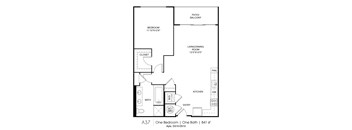 A37 Floorplan at Grey House, Texas, 77027