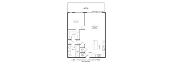 A46 Floorplan at Grey House, Houston, Texas