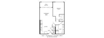 A05 Floorplan at Grey House, Texas, 77027