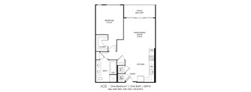 A08 Floorplan at Grey House, Houston