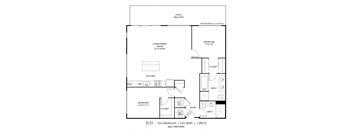 B09 Floorplan at Grey House, Houston, 77027