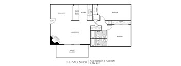 Two bedroom Two bathroom