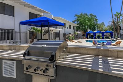 Grilling area