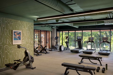 fitness center