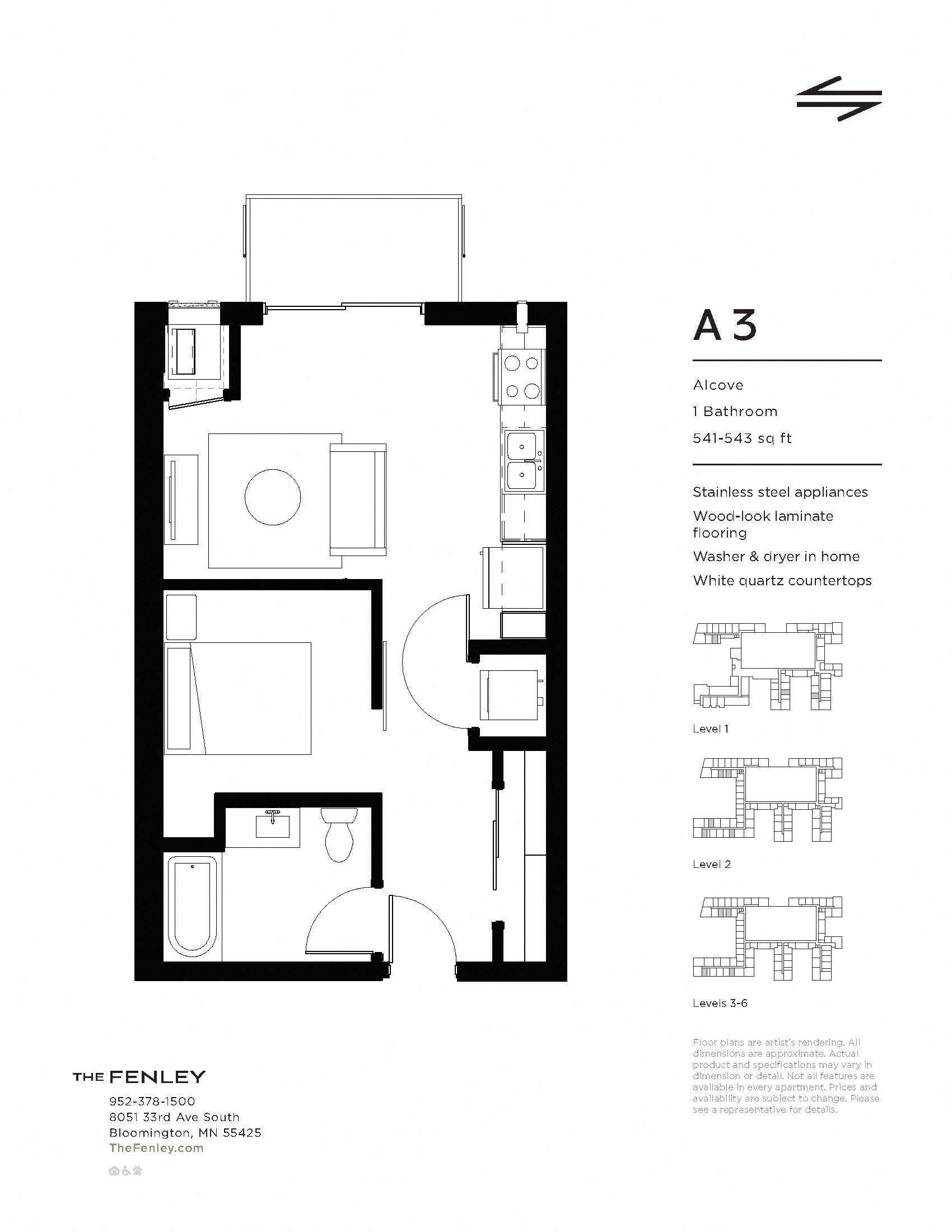 The Fenley A3 Floor Plan