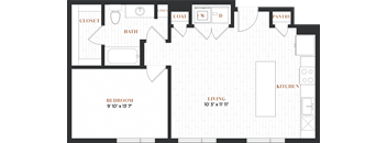 a blueprint of a floor plan of a house