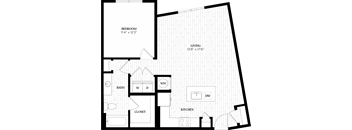 Unit A3 at Alta Sunset Heights, Houston, TX, 77009