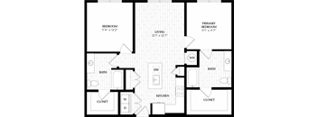 Unit B1 at Alta Sunset Heights, Houston, TX, 77009