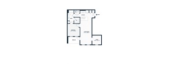a floor plan of a house with a garage and a loft