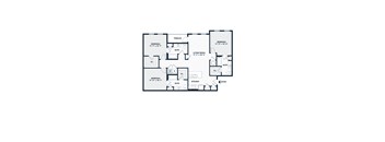 the floor plan of the second level of our apartment building