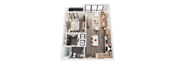 A2 floor plan