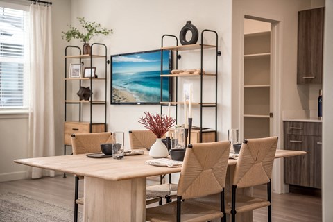 Dining Table at H2O Townhomes, West Valley City, Utah