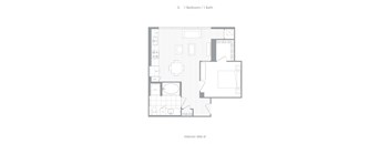 G 1 bedroom 1 bath at Stanza Little Italy, California, 92101