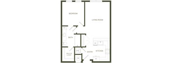 an illustration of a floor plan of a house