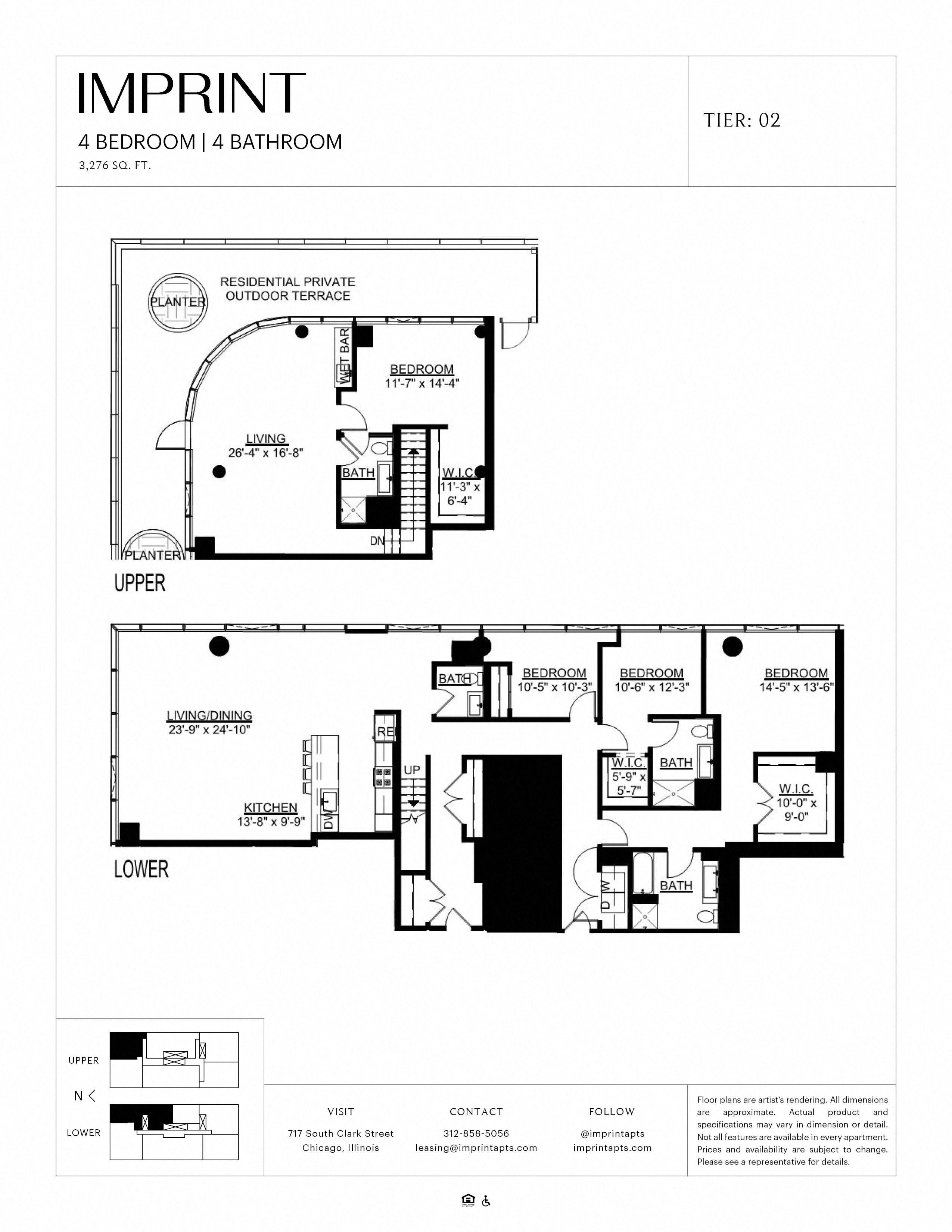 Four Bedroom PH B Terrace