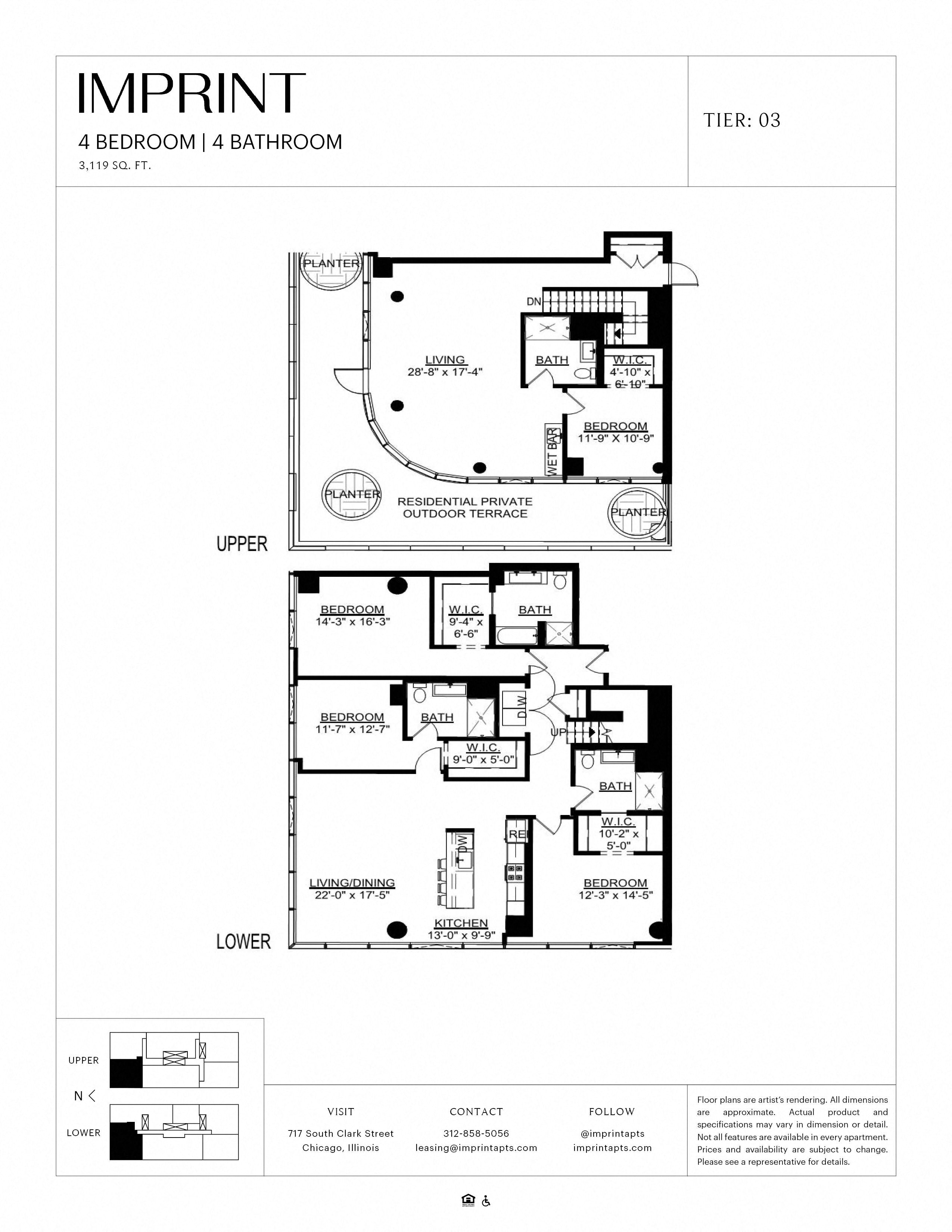 Four Bedroom PH B Terrace