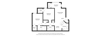 2 bedroom 2 bath at Fusion Apartments, Florida