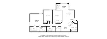 3 bed 2 bath at Fusion Apartments, Florida, 32818