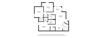 3 bed 2 bath at Fusion Apartments, Orlando, FL 32818