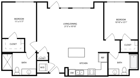a floor plan of a home