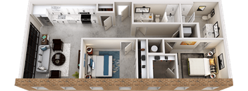 Two bedroom Two bathroom