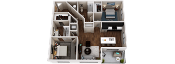 Two bedroom Two bathroom