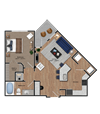 One Bedroom One Bedroom