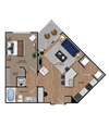 One Bedroom One Bedroom