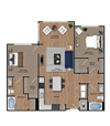 Two Bedroom Two Bedroom