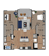 Two Bedroom Two Bedroom
