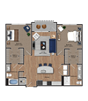 Two Bedroom Two Bedroom