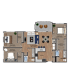 Three Bedroom Three Bedroom
