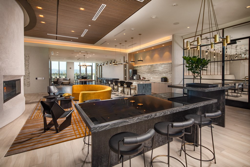 Great Room and Clubhouse Area