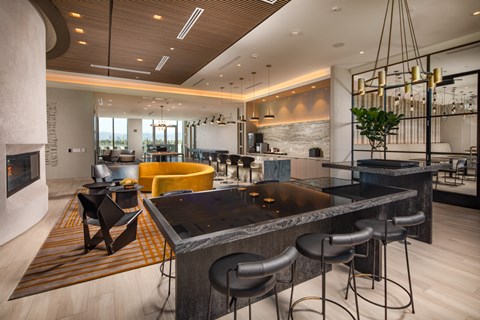 Great Room and Clubhouse Area