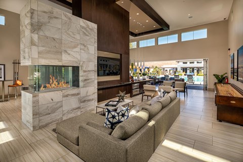 clubhouse fireplace